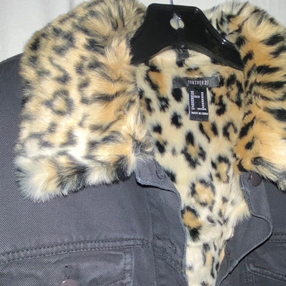 Black denim jacket - Picture 3 of 3